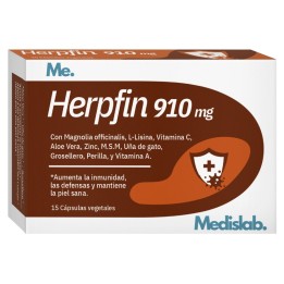 Herpfin 15 cápsulas