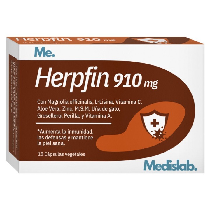 Herpfin 15 cápsulas